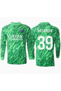 Paris Saint-Germain Matvei Safonov #39 Keeper Fotballdrakt Hjemme Klær 2024-25 Lange ermer